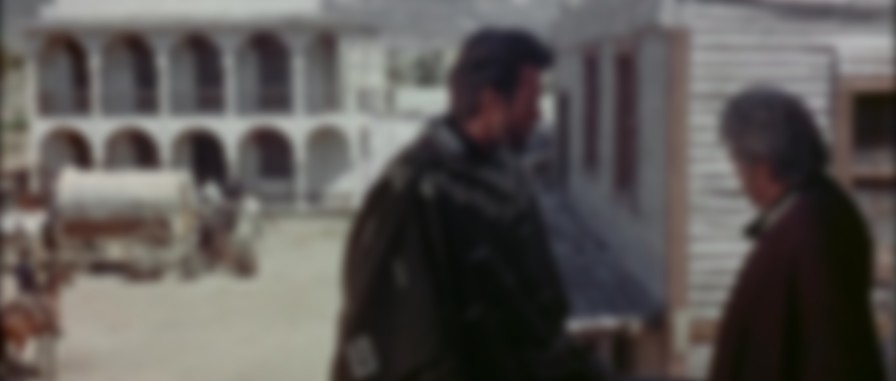 A Fistful of Dollars backdrop