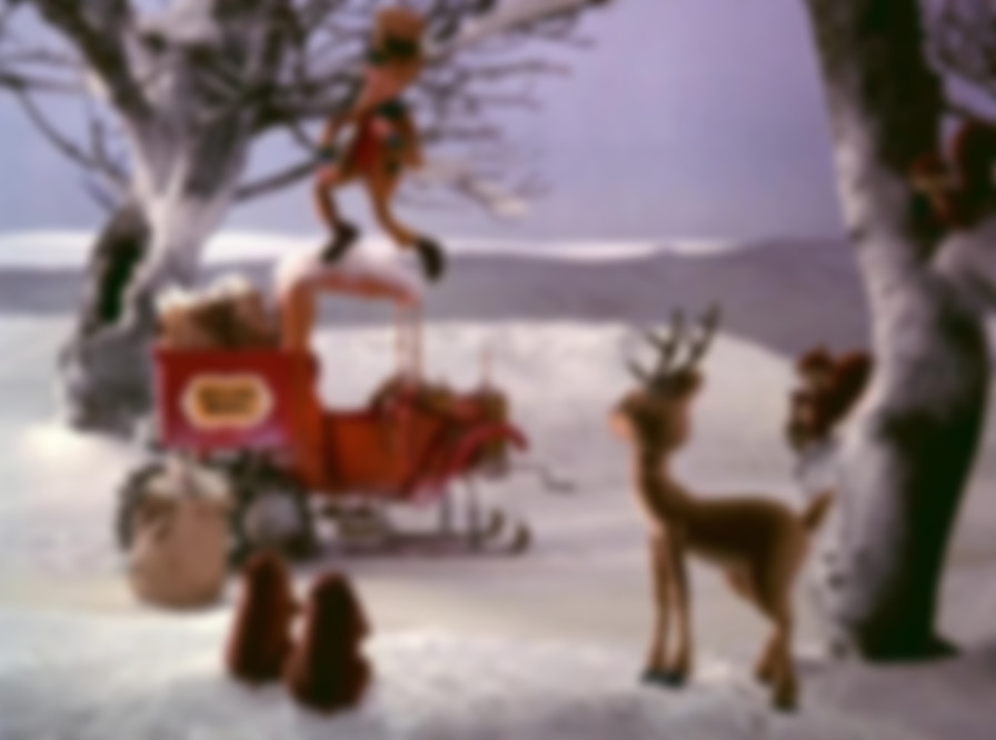 Santa Claus Is Comin' to Town backdrop