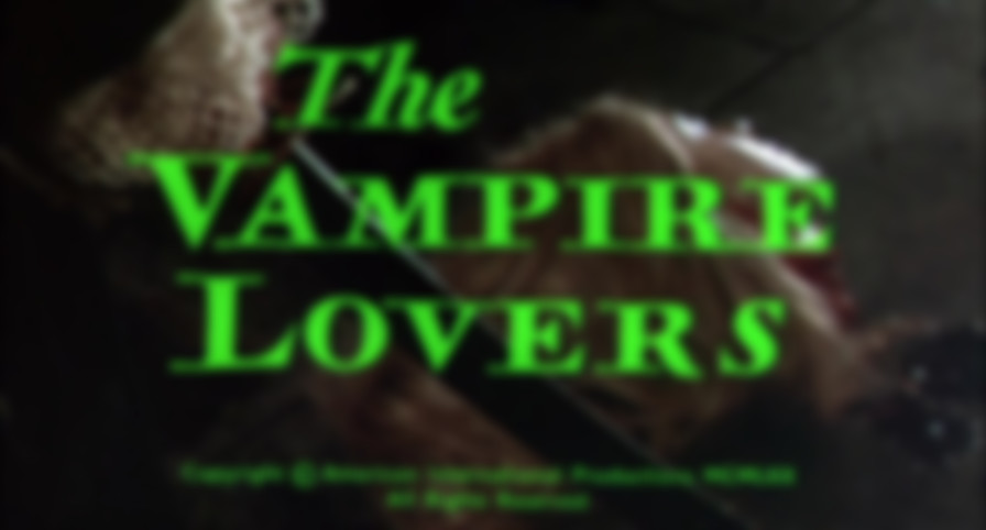 The Vampire Lovers backdrop