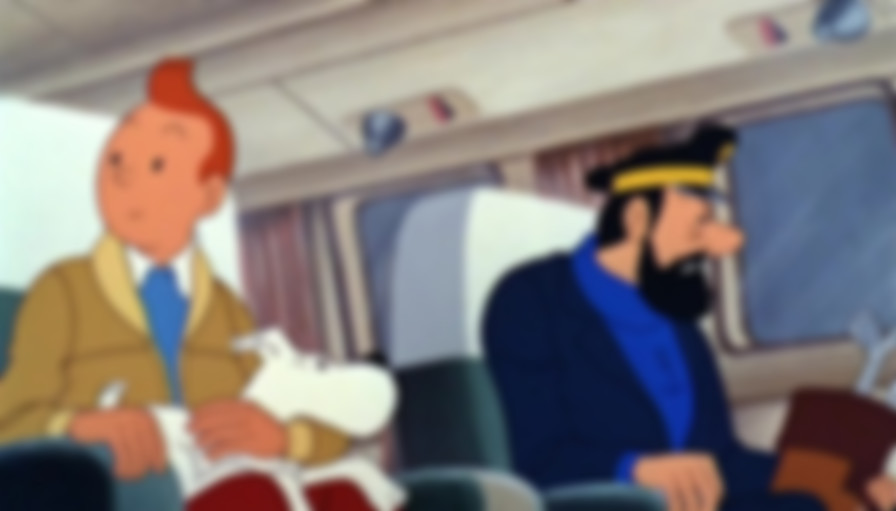 Tintin and the Lake of Sharks backdrop