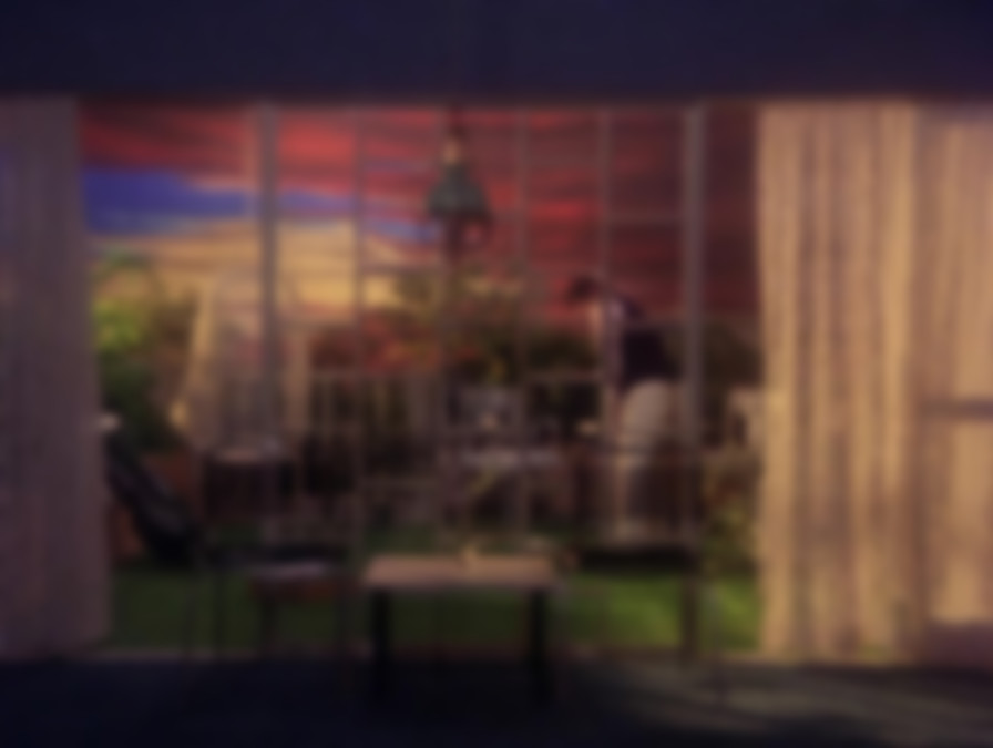 House backdrop