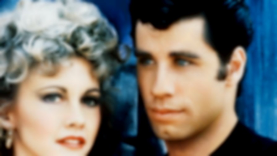 Grease backdrop