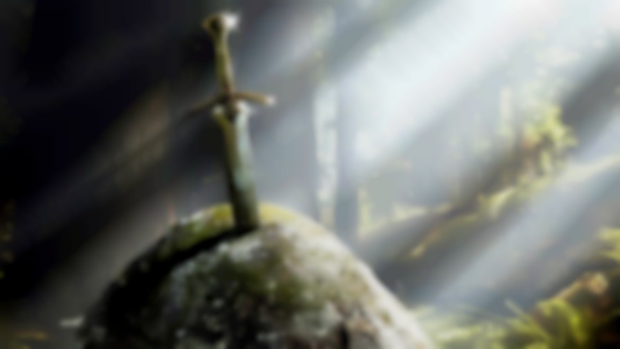 Excalibur backdrop
