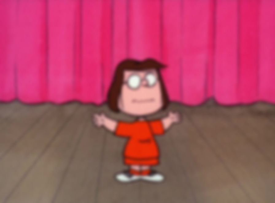 It's Magic, Charlie Brown backdrop