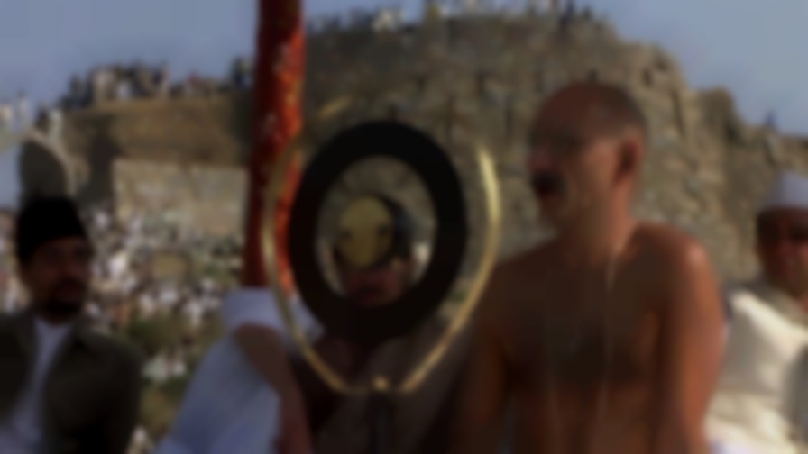 Gandhi backdrop