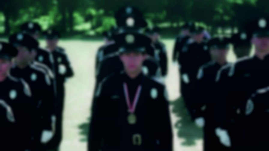 Police Academy backdrop