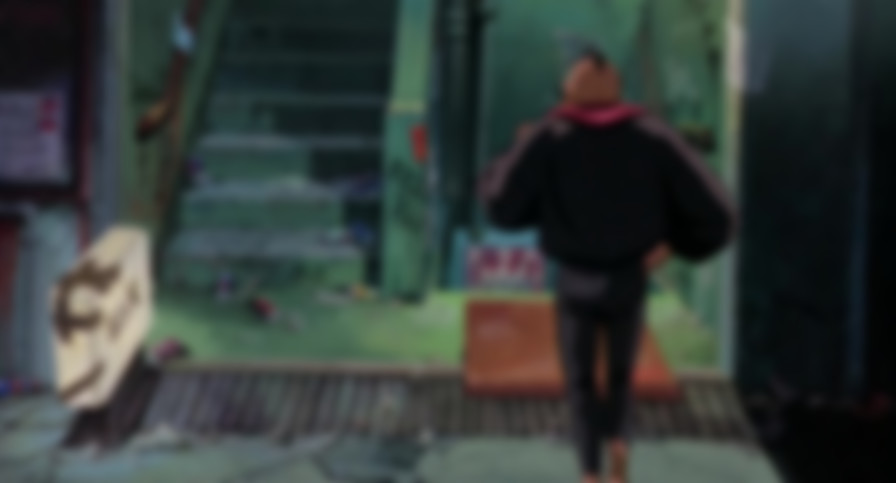 Akira backdrop