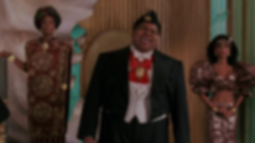 Coming to America backdrop