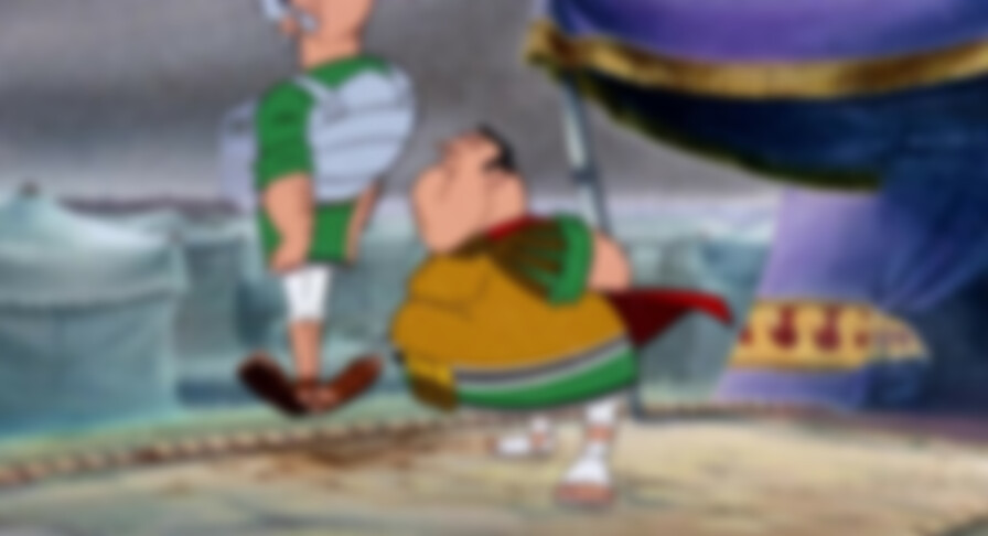 Asterix and the Big Fight backdrop