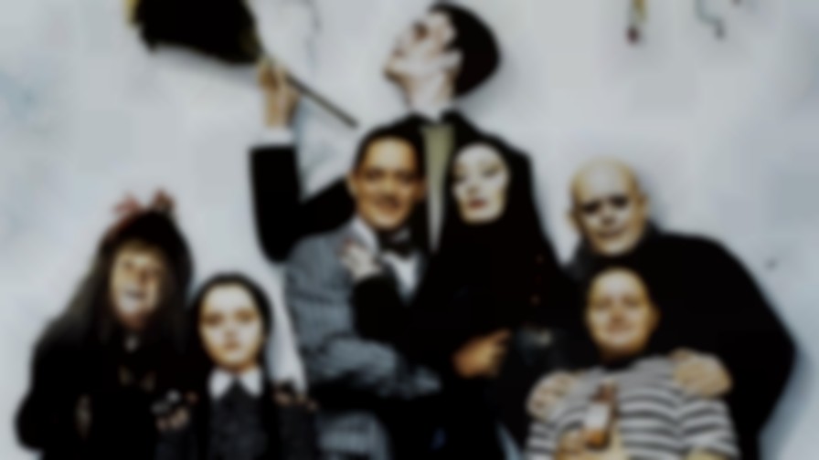 The Addams Family backdrop