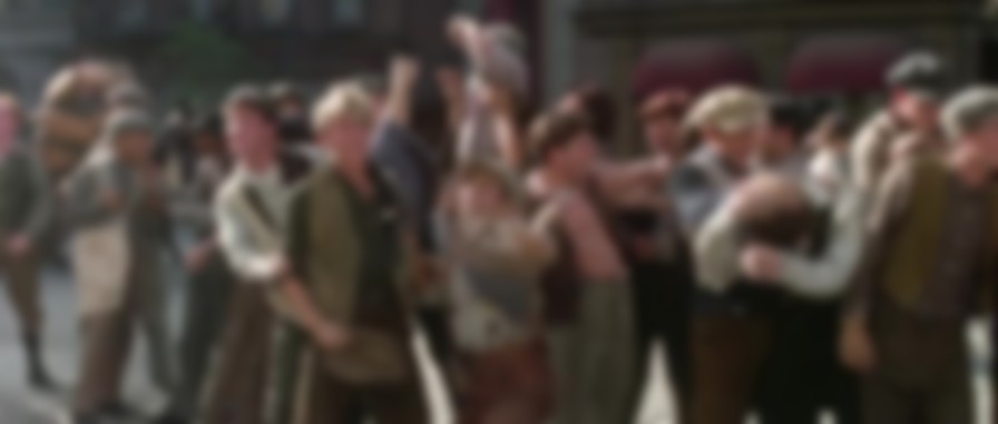 Newsies backdrop
