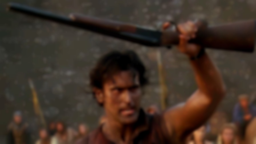 Army of Darkness backdrop
