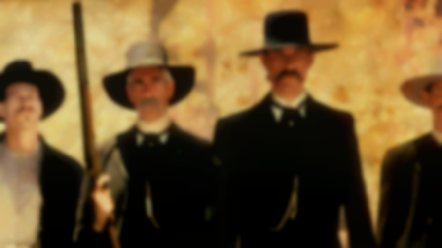 Tombstone backdrop