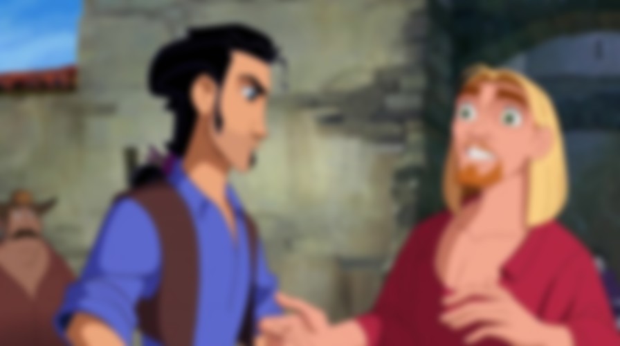 The Road to El Dorado backdrop
