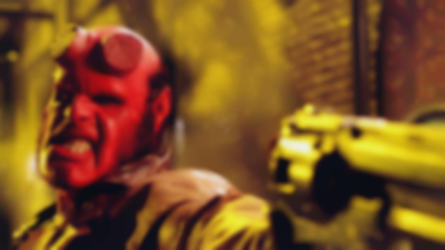 Hellboy backdrop