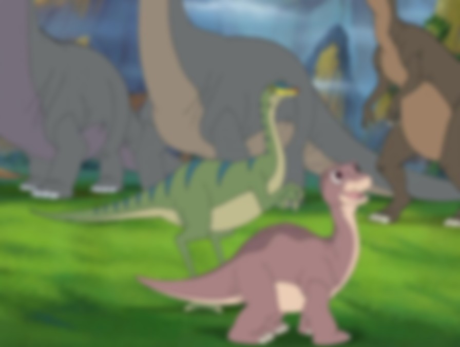 The Land Before Time VII: The Stone of Cold Fire backdrop