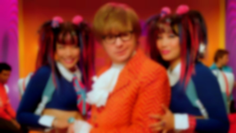 Austin Powers in Goldmember backdrop
