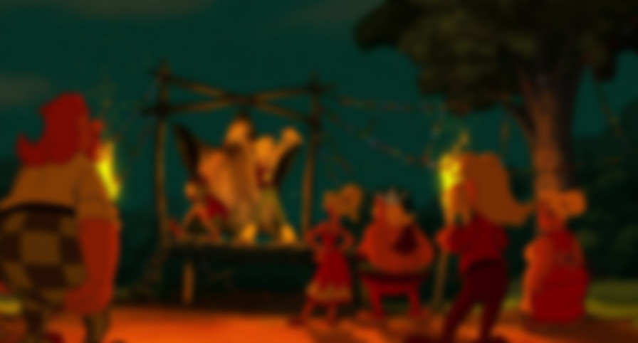 Asterix and the Vikings backdrop