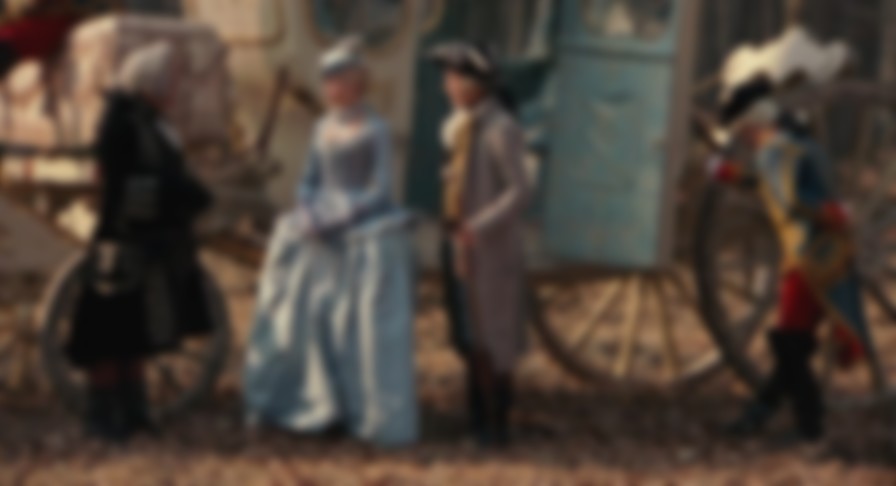 Marie Antoinette backdrop