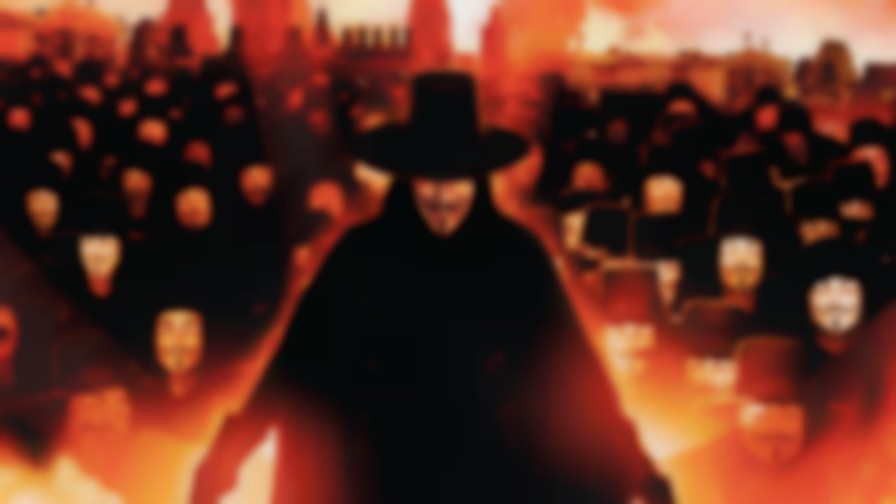 V for Vendetta backdrop