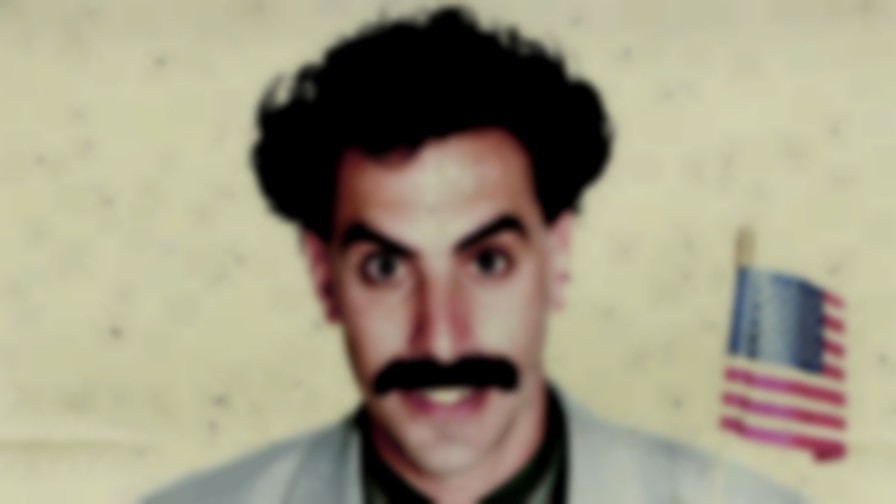 Borat backdrop