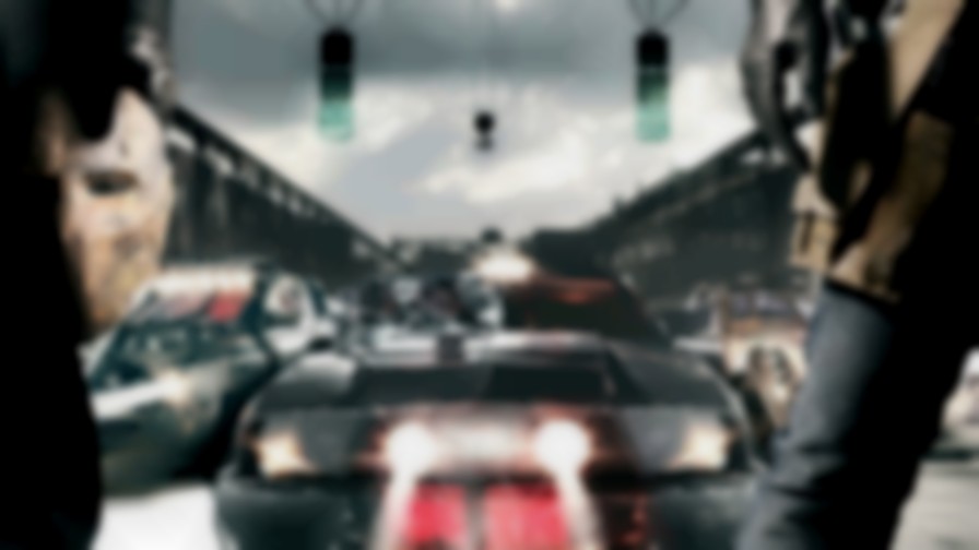 Death Race backdrop
