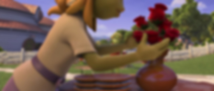 Planet 51 backdrop