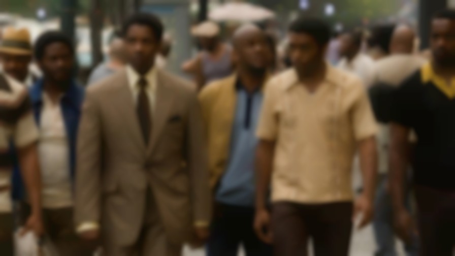 American Gangster backdrop