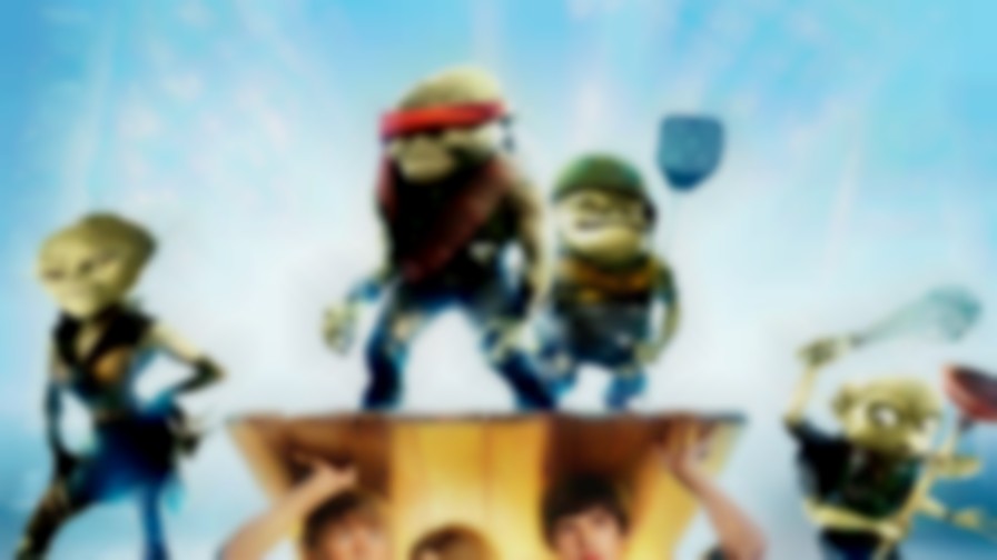 Aliens in the Attic backdrop