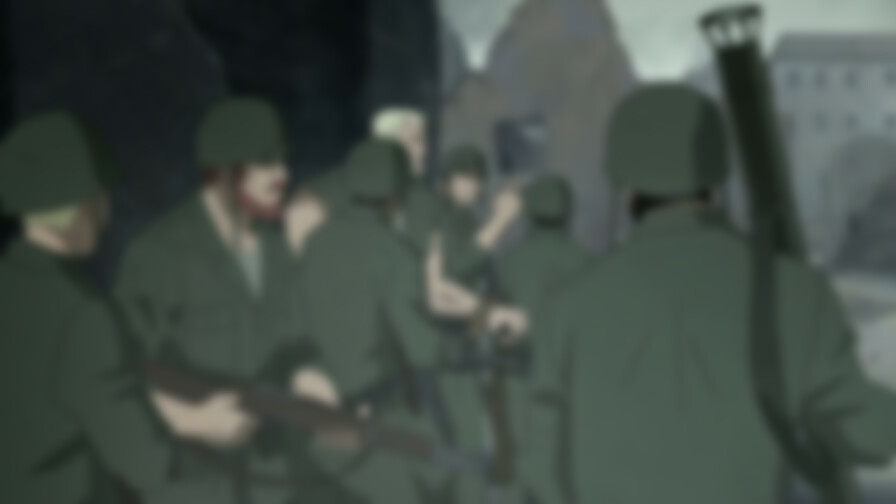 DC Showcase: Sgt. Rock backdrop