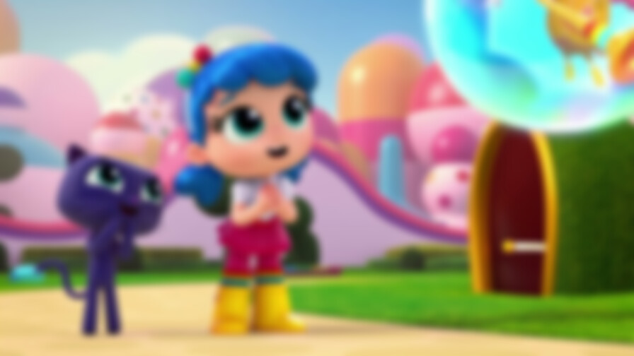 True: Rainbow Rescue backdrop