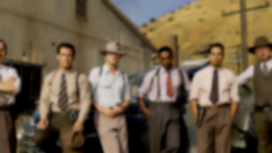 Gangster Squad backdrop