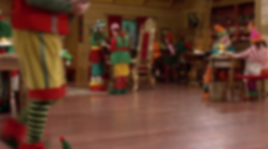 Santa Buddies backdrop