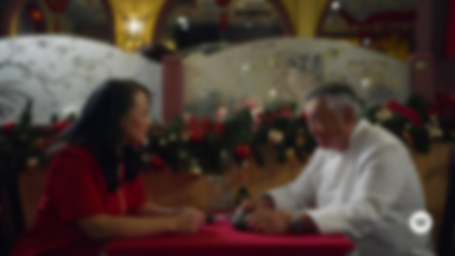 Christmas at the Golden Dragon backdrop