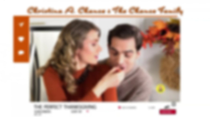 A Chance for Christmas backdrop