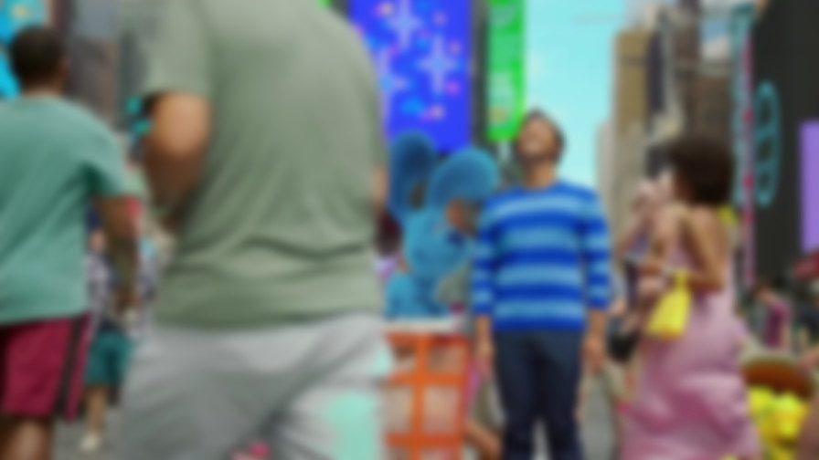 Blue's Big City Adventure backdrop