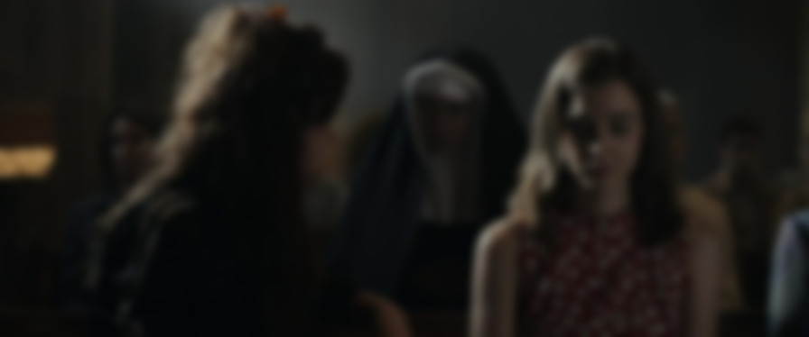 The Communion Girl backdrop