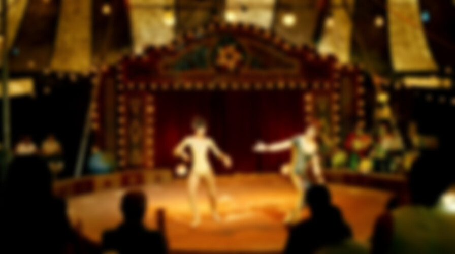 The Clown backdrop