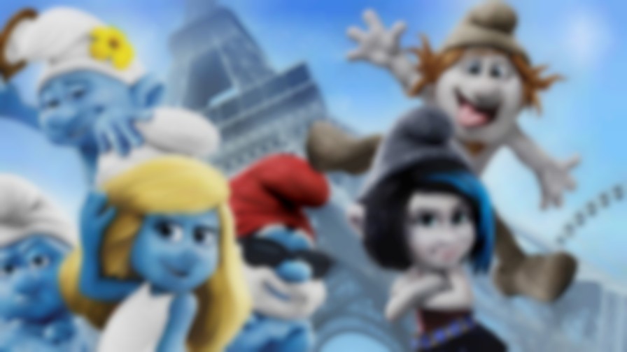 The Smurfs 2 backdrop