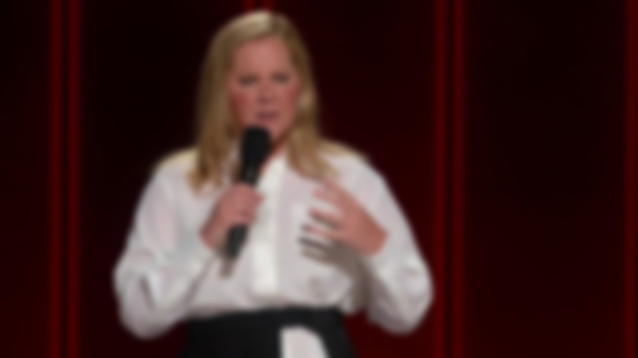 Amy Schumer's Parental Advisory backdrop