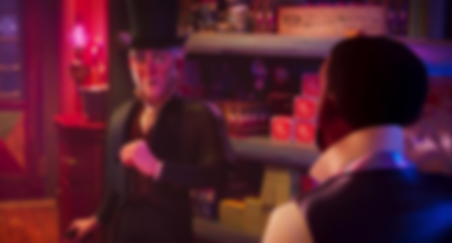 Scrooge: A Christmas Carol backdrop