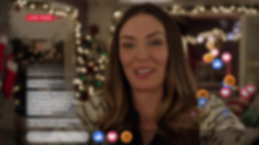 Long Lost Christmas backdrop