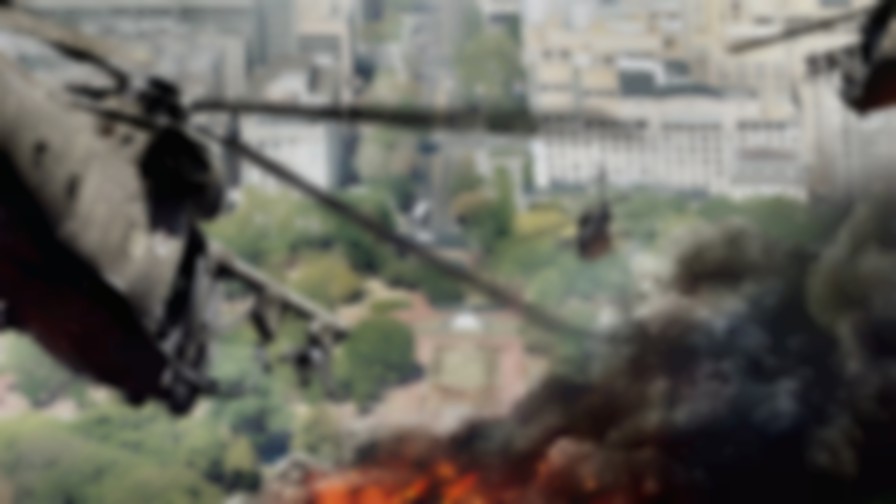 White House Down backdrop