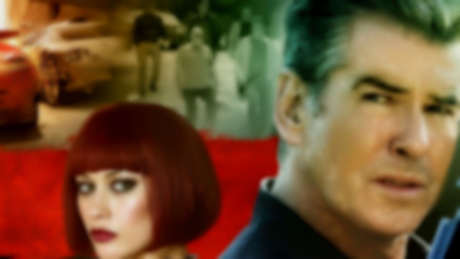 The November Man backdrop