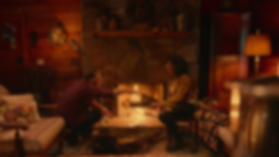 Adult Swim Yule Log backdrop