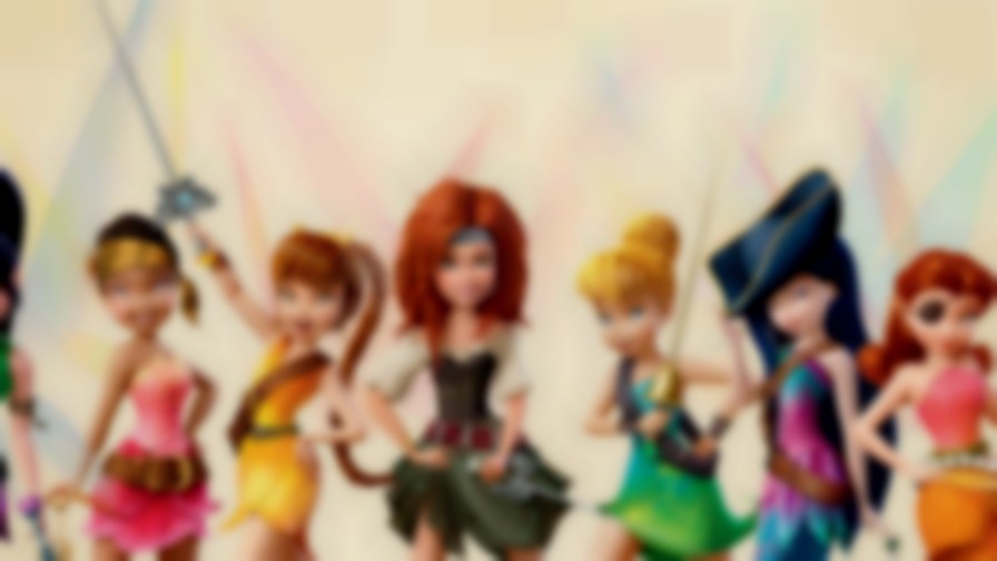 Tinker Bell and the Pirate Fairy backdrop