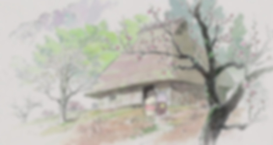 The Tale of The Princess Kaguya backdrop