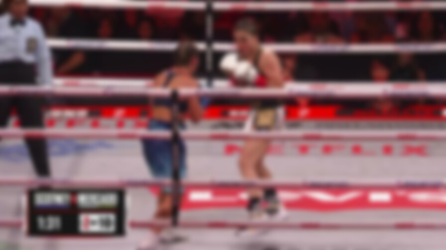 Katie Taylor vs. Amanda Serrano 3 backdrop