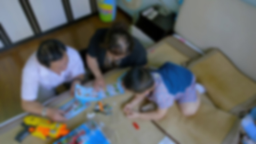 A Lego Brickumentary backdrop