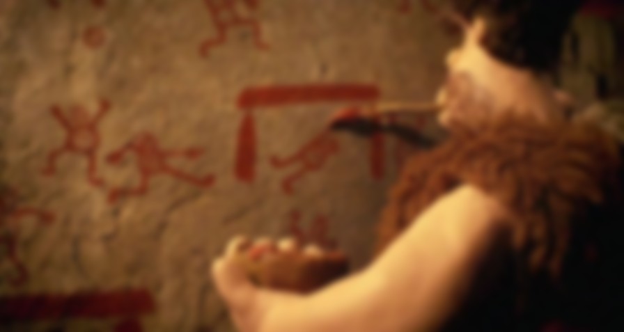 Early Man backdrop